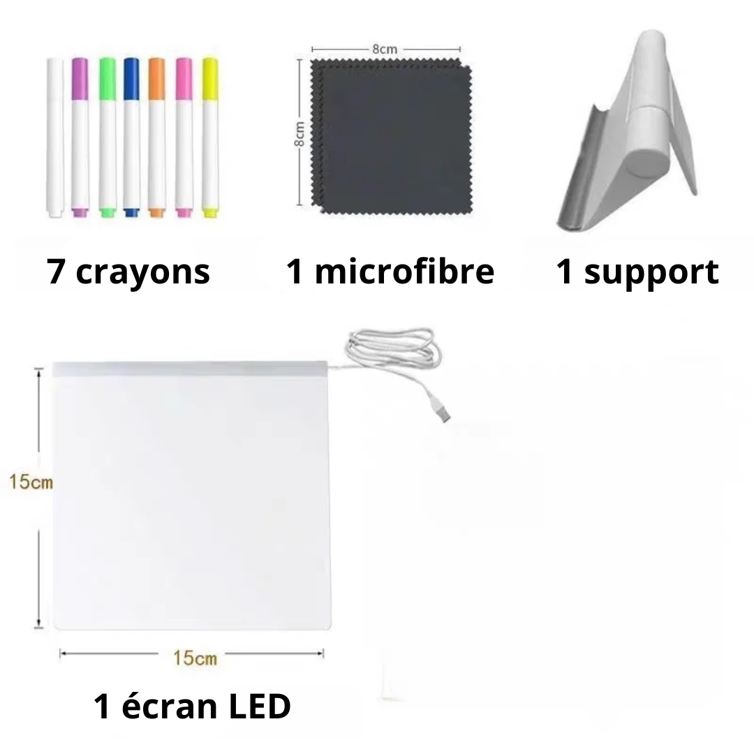 LuniBoard – Planche à dessin lumineuse